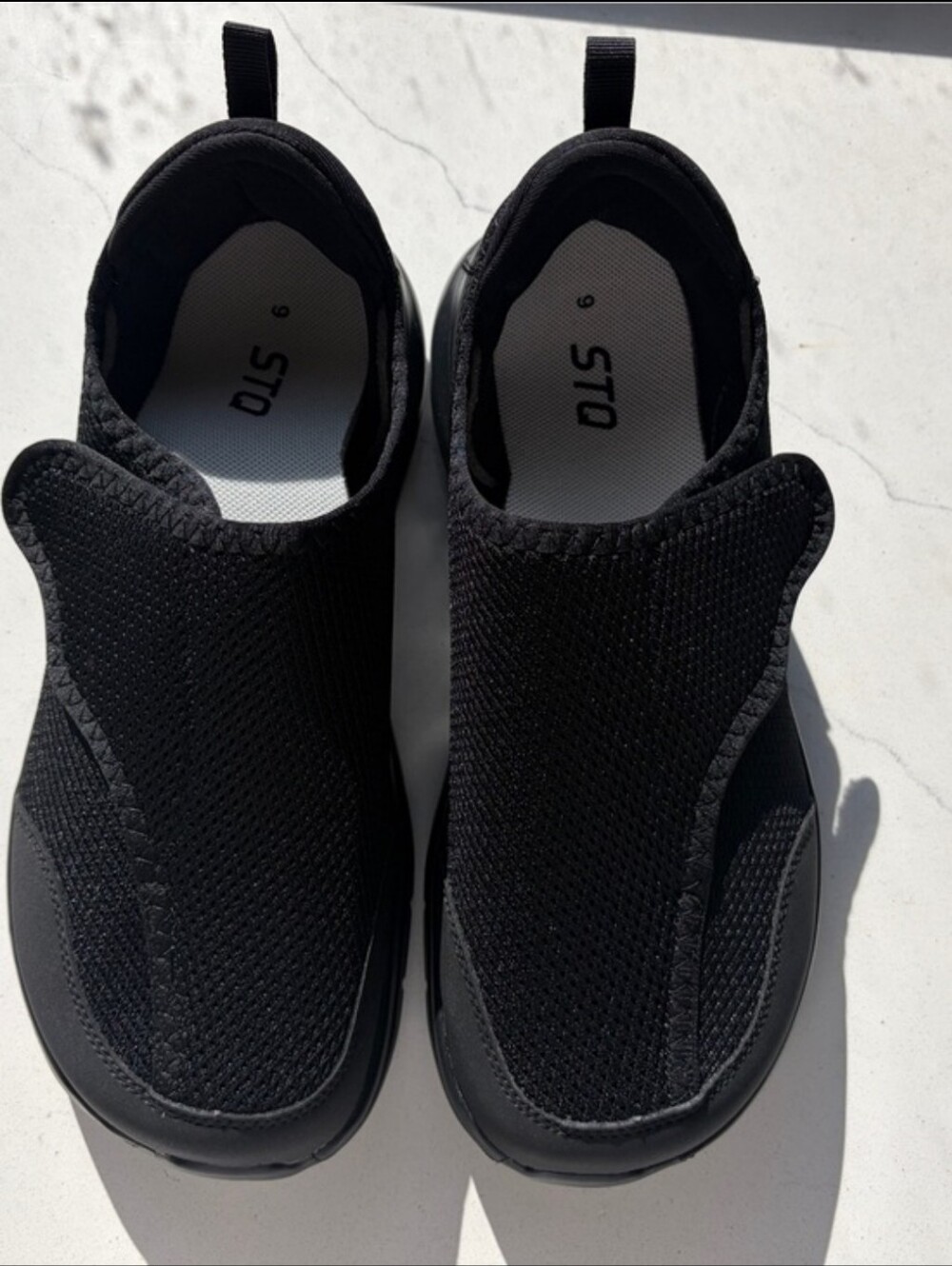 STQ Wide Toe Box Shoes Women Walking Shoe, Hook and Loops Orthopedic Shoes. New